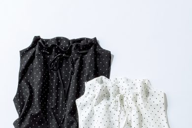 ウエストインせず着られる【バルーントップス】なら上品に脚長効果を狙える！