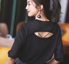 40代だからこそ「背中見せ」が今っぽい！上品に仕上がるコツは？