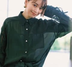 秋本番まで大活躍の【シアーシャツ】は、着回し力で選ぶのが正解！