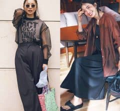 オシャレが苦手な人こそ1着あると便利！【シアーシャツ】簡単コーデのコツ〈3選〉