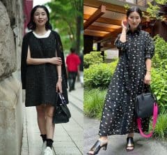 【オシャレ読者スナップ】夏の「黒ワンピ」コーデ【５選】人気の丈は？デザインは？