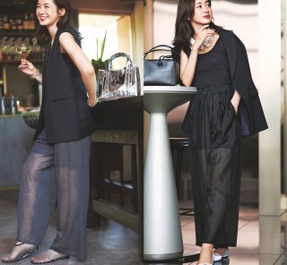 今夏のトレンド「透けパンツ」はどう着こなす？【黒】を選べば失敗なし