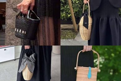 夏はやっぱり「カゴバッグ」推し♡40代オシャレ読者の愛用品拝見！ハイブランド、リボン付き…etc.