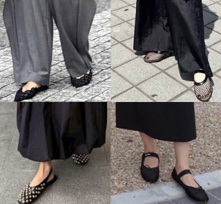 メッシュ、レース、スタッズ…2025「フラットシューズ」最新事情！足元で一気に今っぽさ倍増