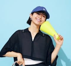 プチプラで気軽にキャラ変!スポーツ送迎にも品を纏える【透けポロニット】