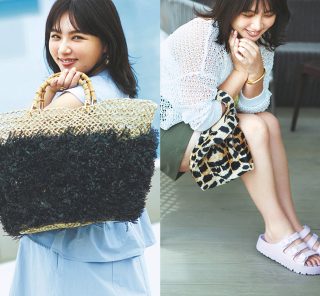 野呂佳代さんと選ぶ【40代の水際コーデには、これが必要！】必携小物〈3選〉