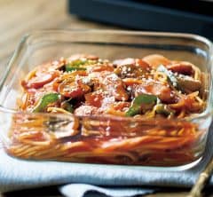 今日の昼ごはんどうする⁉ スイッチ1つで完成！【耐熱ガラス容器レシピ３選】