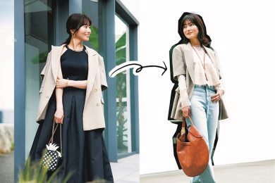 「結論、いちばん使えるのは半袖ジャケットと…？」40代STORYライターのリアル着回し【２選】