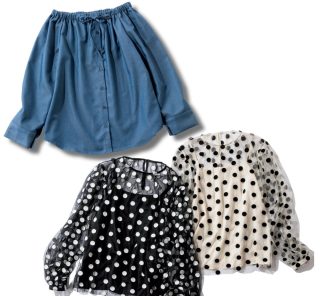 シアー、オフショル…秋のお出かけにおすすめな大人の「肌見せアイテム」