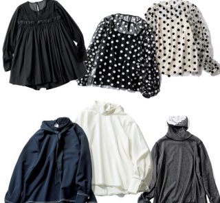 【40代長袖コーデ16選】初秋から活躍！着回し力抜群のブラウス＆プルオーバー