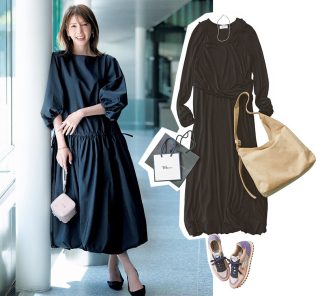 悩まず即オシャレ！【長袖ワンピース】1着で最旬の秋コーデ完成