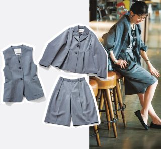 【セットアップ着回し】STORYライターが選んだのは、秋まで着続けられるもの！