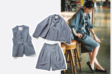 【セットアップ着回し】STORYライターが選んだのは、秋まで着続けられるもの！