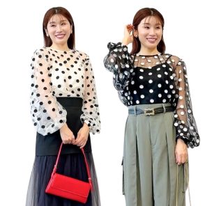 スペシャルな予定がある日はこの1枚！着回し自在の「華やかブラウス」コーデ〈6選〉