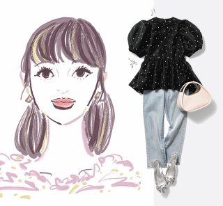 顔タイプ診断【キュート、アクティブキュート】に似合うファッションは？