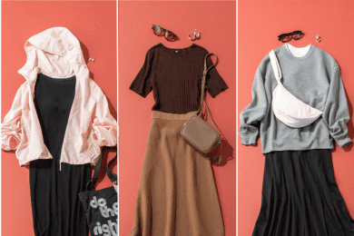 スカート・ワンピ派も！【ユニクロだけで】運動会もオシャレにできた＜4選＞