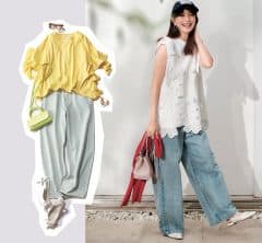 40代のデニムコーデは「ワイドデニム」が大大大正解。楽ちん、上品、今っぽい！