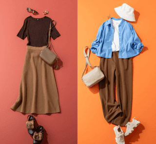 最旬ブラウンコーデも【ユニクロ】だけで完結！オススメ＜3選＞