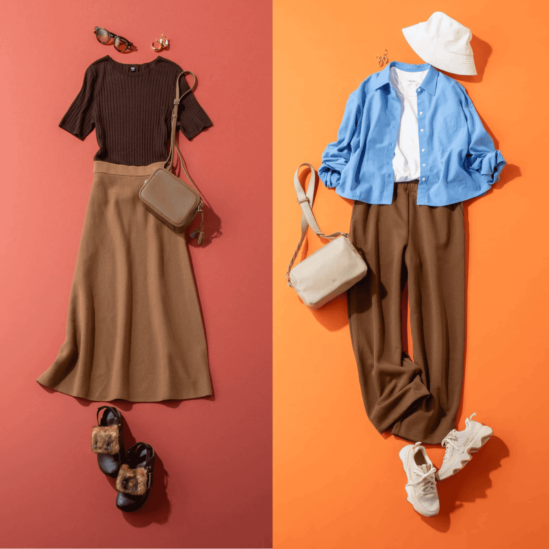 最旬ブラウンコーデも【ユニクロ】だけで完結！オススメ＜3選＞