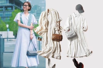 秋の旅行にぴったり♡【ワンピース×ショルダーバッグ】コーデ３選