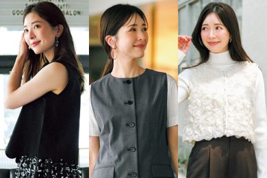 40代の秋ファッション迷子を救う！簡単に今っぽくなれる「万能ジレ」〈3選〉