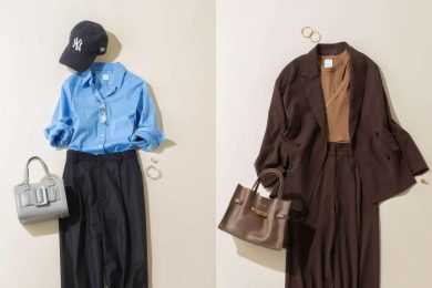 この秋人気加速中！【40代・ワイドパンツ×スニーカー】コーデ３選