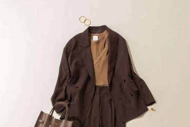 9月の今、ご指名したい！【ブラウンワイドパンツ】最旬コーデ〈2選〉