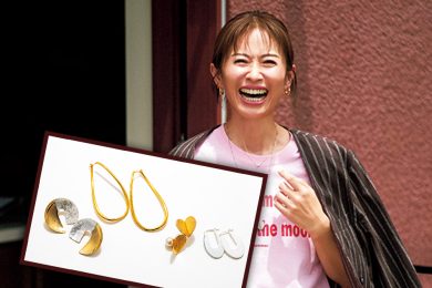 突然の外出予定もOK！カジュアル服にきちんと感と品をたす【羽織りと大ぶりアクセ】テクニック