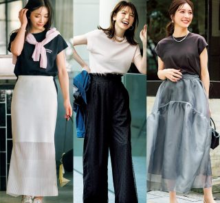 【スニーカー&ぺたんこ靴コーデ】手抜きに見えない！40代秋のきれいめカジュアル〈6選〉