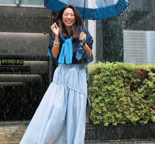 9月もゲリラ豪雨に備える！【雨の日対応】高機能アイテムのコーデ〈３選〉