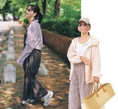 秋の40代【キレイめアウトドアコーデ】４選。キャンプやBBQにも！