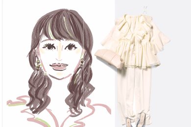 顔タイプ診断【ソフトエレガント、フェミニン】に似合うファッションは？