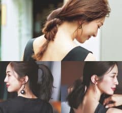 【40代のデイリーまとめ髪】こなれた“ニュアンス結び”で洒落感を！