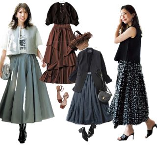 好みのコーデが必ず見つかる♡40代おすすめ【ロングスカートコーデ10選】