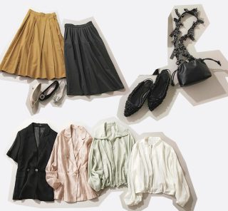 40代ママの願い【ヤセ見え、コーデ不要、万能羽織り…】対応名品〈19選〉！