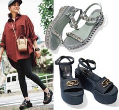 オシャレな人はこの秋【ハイブランドの厚底サンダル】に投資！名品〈３選〉