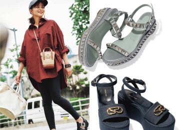 オシャレな人はこの秋【ハイブランドの厚底サンダル】に投資！名品〈３選〉