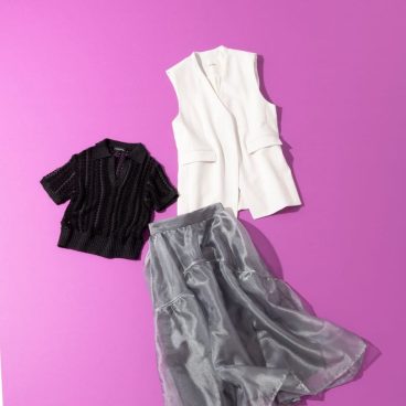 涼しく見せる甘ニッシュな服を計6様にプレゼントします!