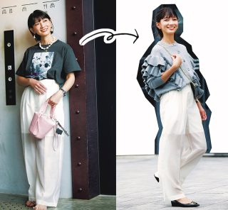 今から秋まで【40代のリアル着回し】使える名品でSTORYライターが実践！