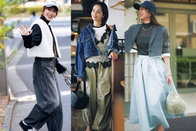 着回し力も、脚長効果も！「ショート丈の羽織り」が大正解〈５選〉