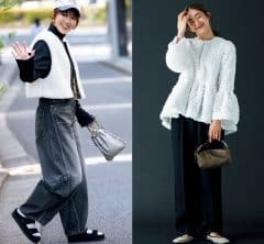 40代のオシャレは、万能【黒ワイドパンツ】ですべて上手くいく！