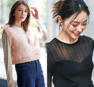 頑張らなくても映える！40代の秋冬におすすめな「華やかニット」6選