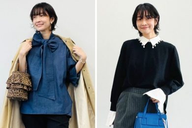 “程よく華やか”がちょうどいい！【40代×骨格ウェーブ】のきちんとコーデ3選