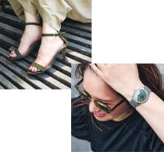 STORY読者【秋コーデSNAP】モード派に「カーキ」小物が大人気！