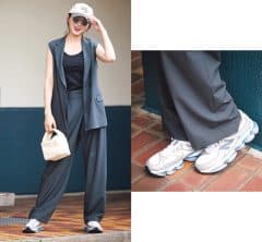 もうコーデに迷わない！【ジレのセットアップ×カジュアル靴】お手本ルック〈３選〉