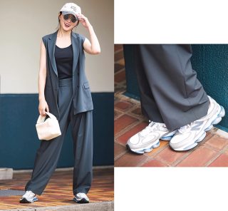 もうコーデに迷わない！【ジレのセットアップ×カジュアル靴】お手本ルック〈３選〉