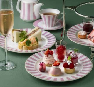 気品ある空間で〝モーヴピンク〟が映える「開業110周年アフタヌーンティー」【東京ステーションホテル】