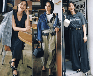 秋のきれいめランチには上品な色っぽさを高めてくれる【レースコーデ】に決まり！〈3選〉