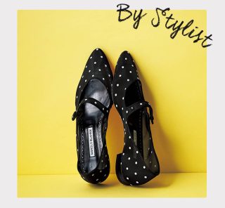 STORYスタッフの【リアルに欲しいシューズ】マノロのドット柄メリージェーン
