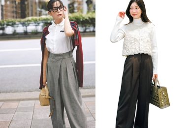 無条件にオシャレ見え！【褒められワイドパンツコーデ】で大人女子会に